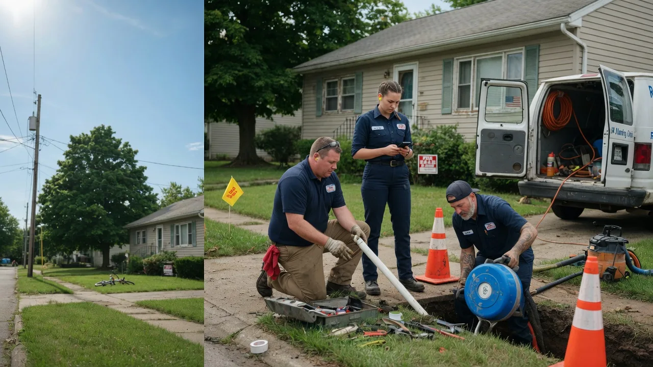 Sewer Line Repair in Monmouth, IA near me